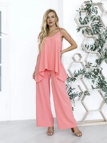 Костюми ISSA Plus модель 12067_peach Фото