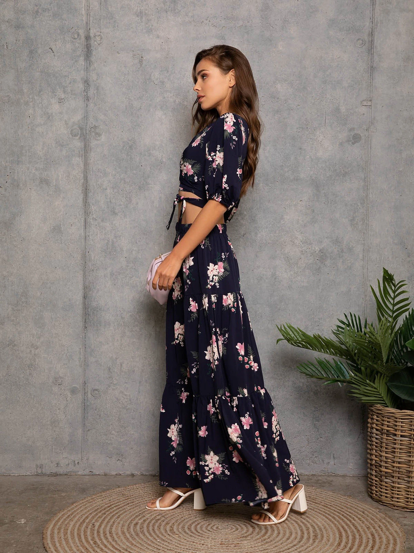 Костюмы ISSA Plus модель 12731_blue Костюмы ISSA Plus модель 12731_blue Фото