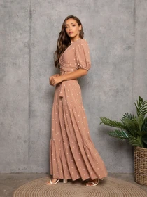 Костюми ISSA Plus модель 12733_brown Фото