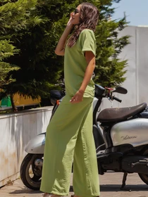 Костюми ISSA Plus модель 12766_olive Фото