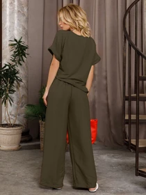 Костюмы ISSA Plus модель 12766_darkgreen Фото