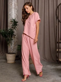 Костюмы ISSA Plus модель 12766_pink Фото