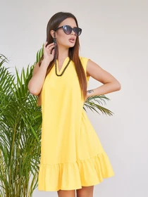 Сукні ISSA Plus модель 11715_yellow Фото