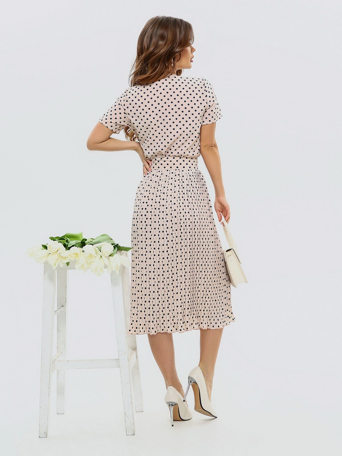 Платья ISSA Plus модель 11533_beige Платья ISSA Plus модель 11533_beige Фото