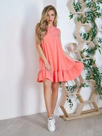 Платья ISSA Plus модель 11715_coral Фото