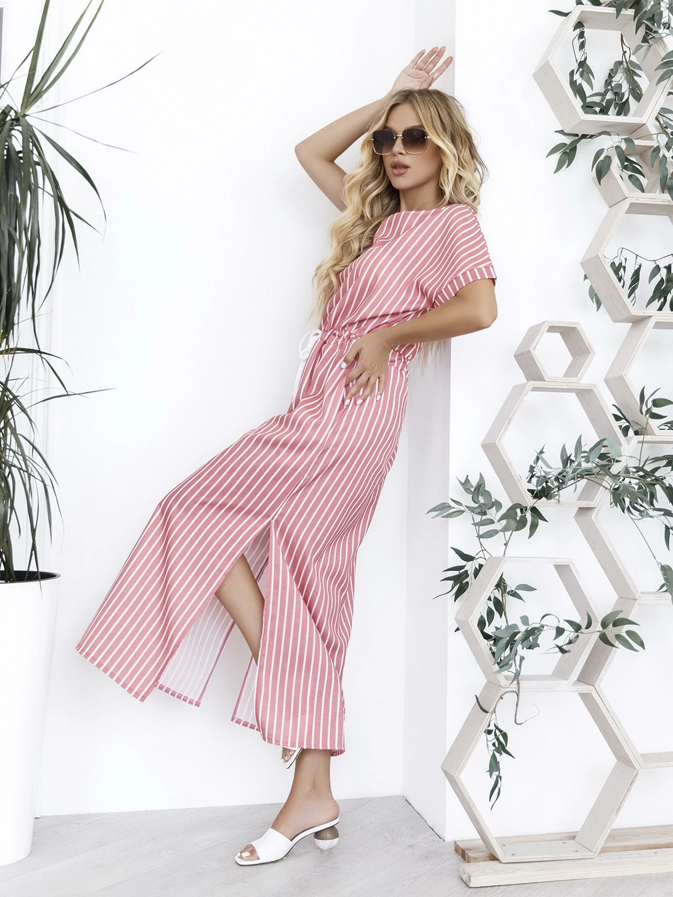 Платья ISSA Plus модель 12036_pink Платья ISSA Plus модель 12036_pink Фото