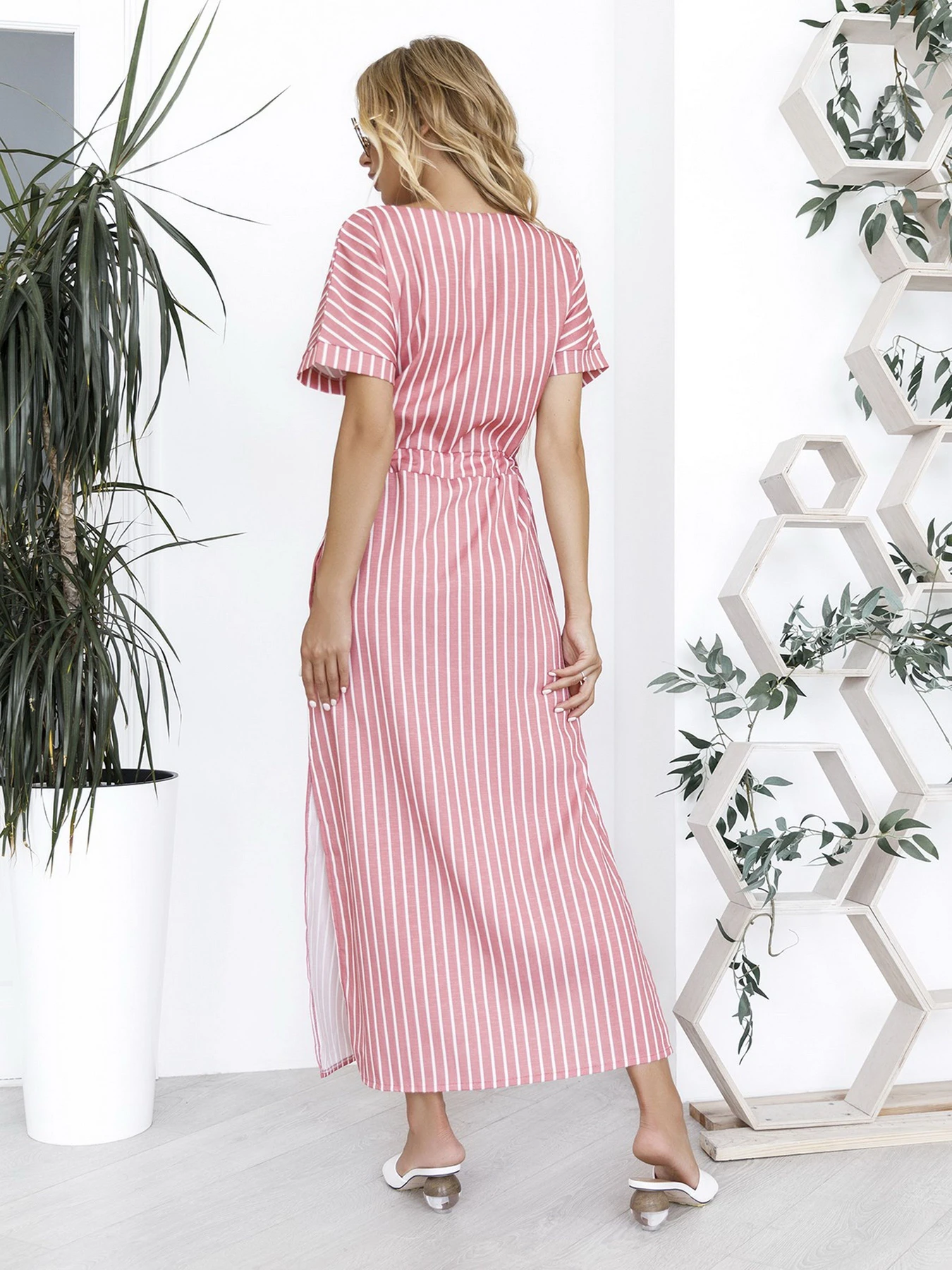 Платья ISSA Plus модель 12036_pink Платья ISSA Plus модель 12036_pink Фото