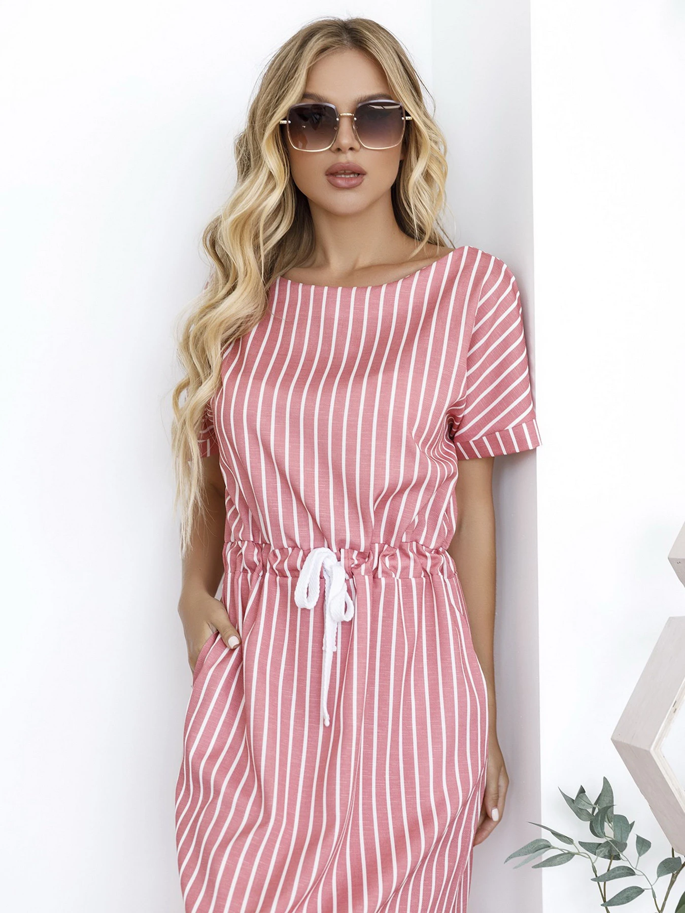 Платья ISSA Plus модель 12036_pink Платья ISSA Plus модель 12036_pink Фото
