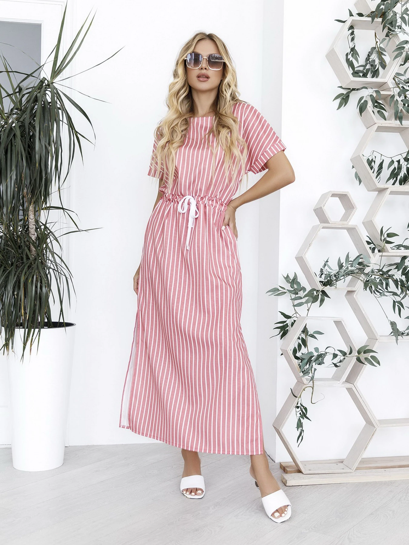 Платья ISSA Plus модель 12036_pink Платья ISSA Plus модель 12036_pink Фото