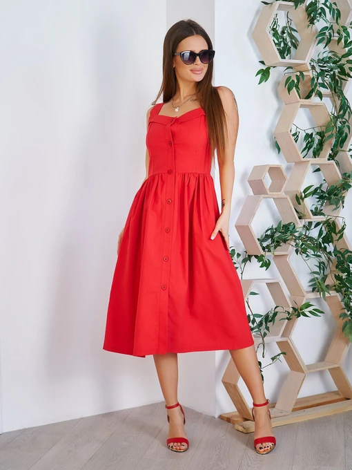 Сукні ISSA Plus модель 11782_red Фото