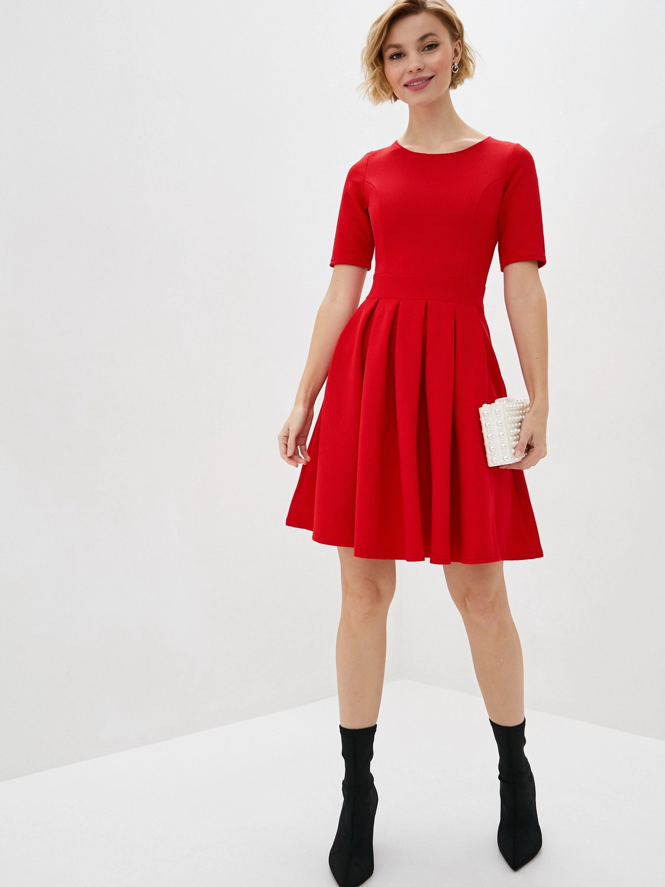 Сукні ISSA Plus модель 12505_red Сукні ISSA Plus модель 12505_red Фото