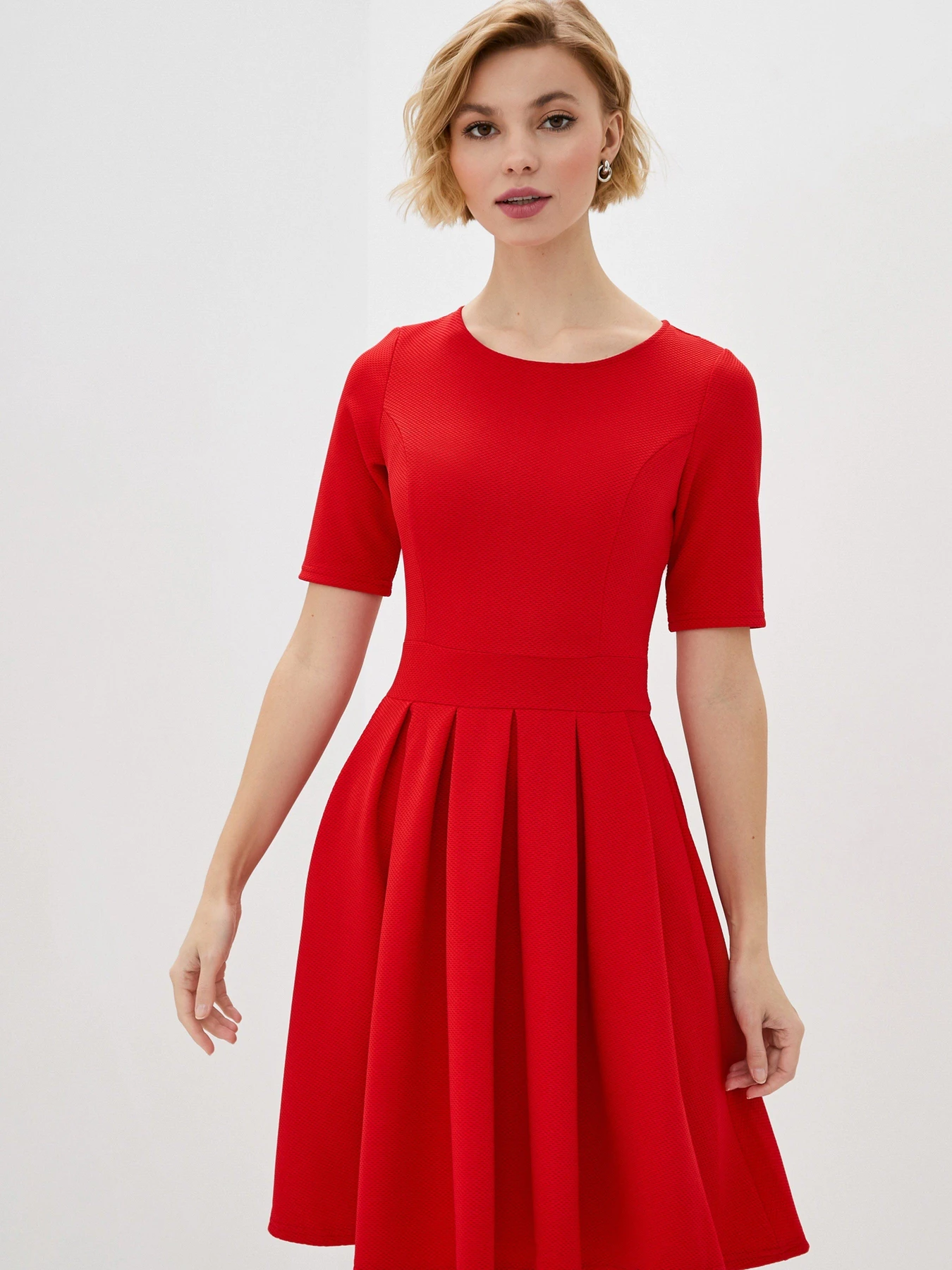 Сукні ISSA Plus модель 12505_red Сукні ISSA Plus модель 12505_red Фото