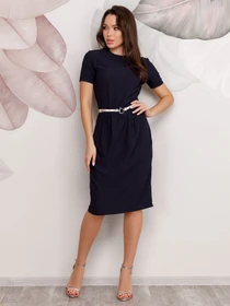 Платья ISSA Plus модель 12491_blue Фото