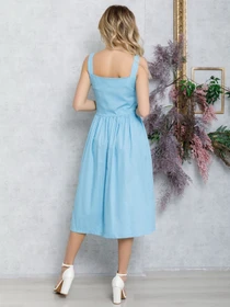 Сукні ISSA Plus модель 11782_blue Фото