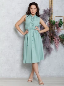 Платья ISSA Plus модель 11626_mint Фото