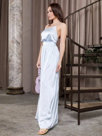 Платья ISSA Plus модель 12650_blue Фото