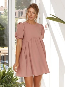 Сукні ISSA Plus модель 12835_pink Фото