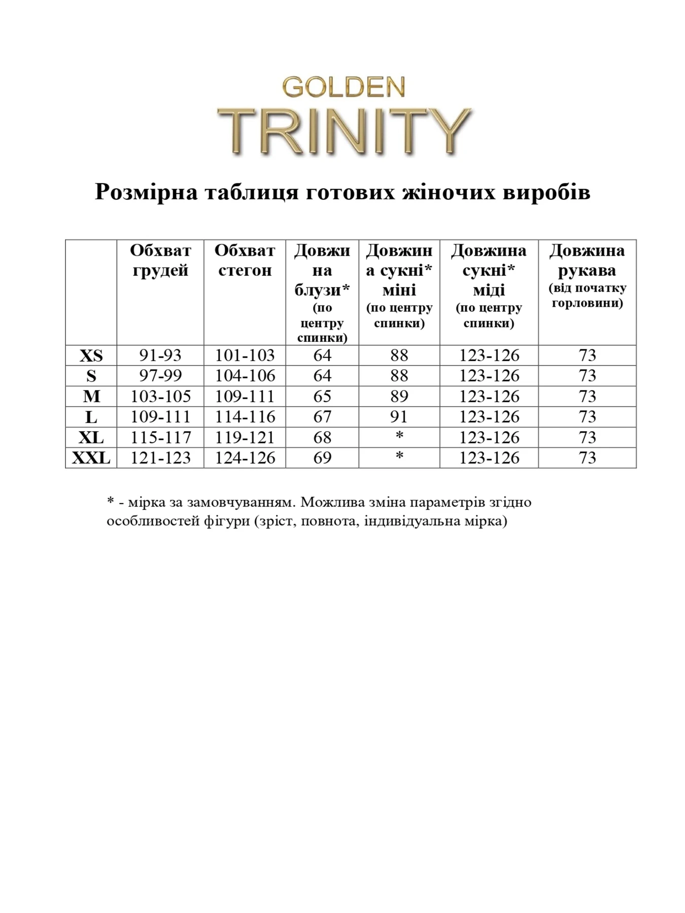 Вишиванки Golden Trinity модель OBERIH4 Фото
