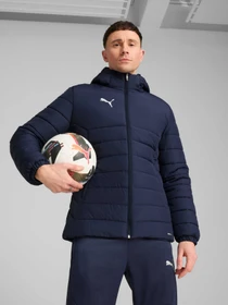 Куртки и дубленки PUMA Teamadditions Hood Padded Jk модель 659795 Фото