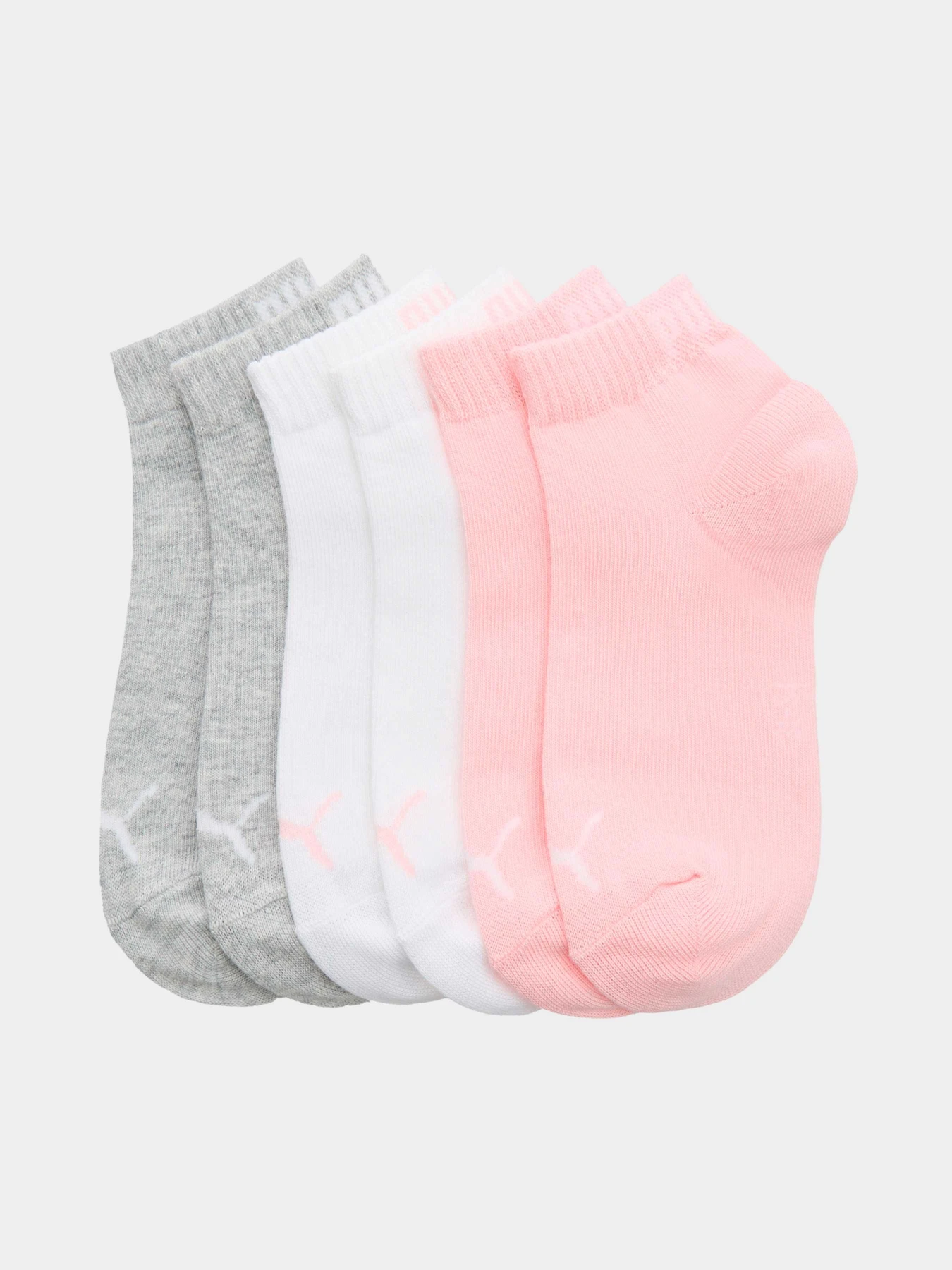 Носки и гольфы PUMA Kids Plain Quarter 3p модель 938809 Носки и гольфы PUMA Kids Plain Quarter 3p модель 938809 Фото