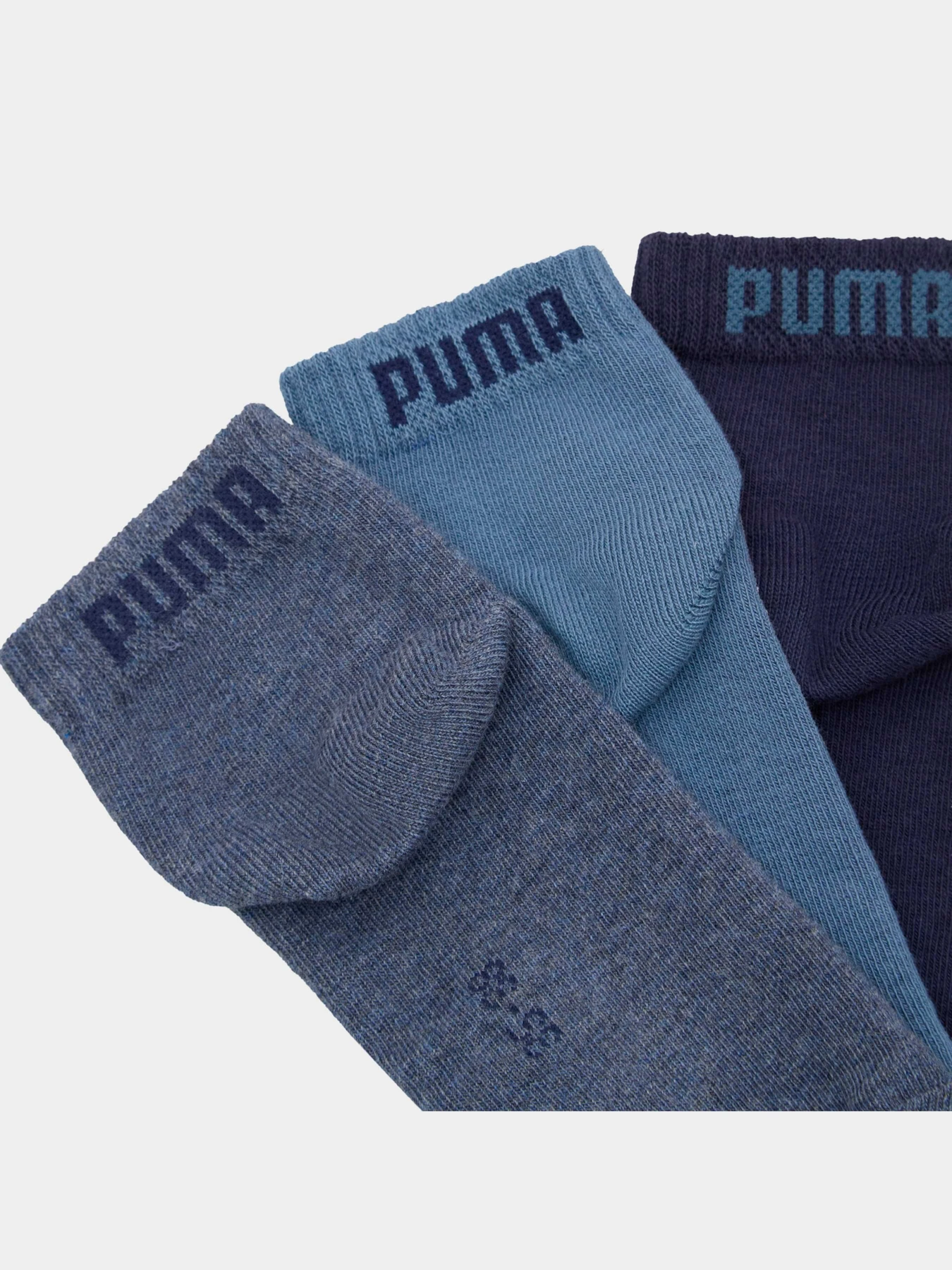 Носки и гольфы PUMA Kids Plain Quarter 3p модель 938809 Носки и гольфы PUMA Kids Plain Quarter 3p модель 938809 Фото