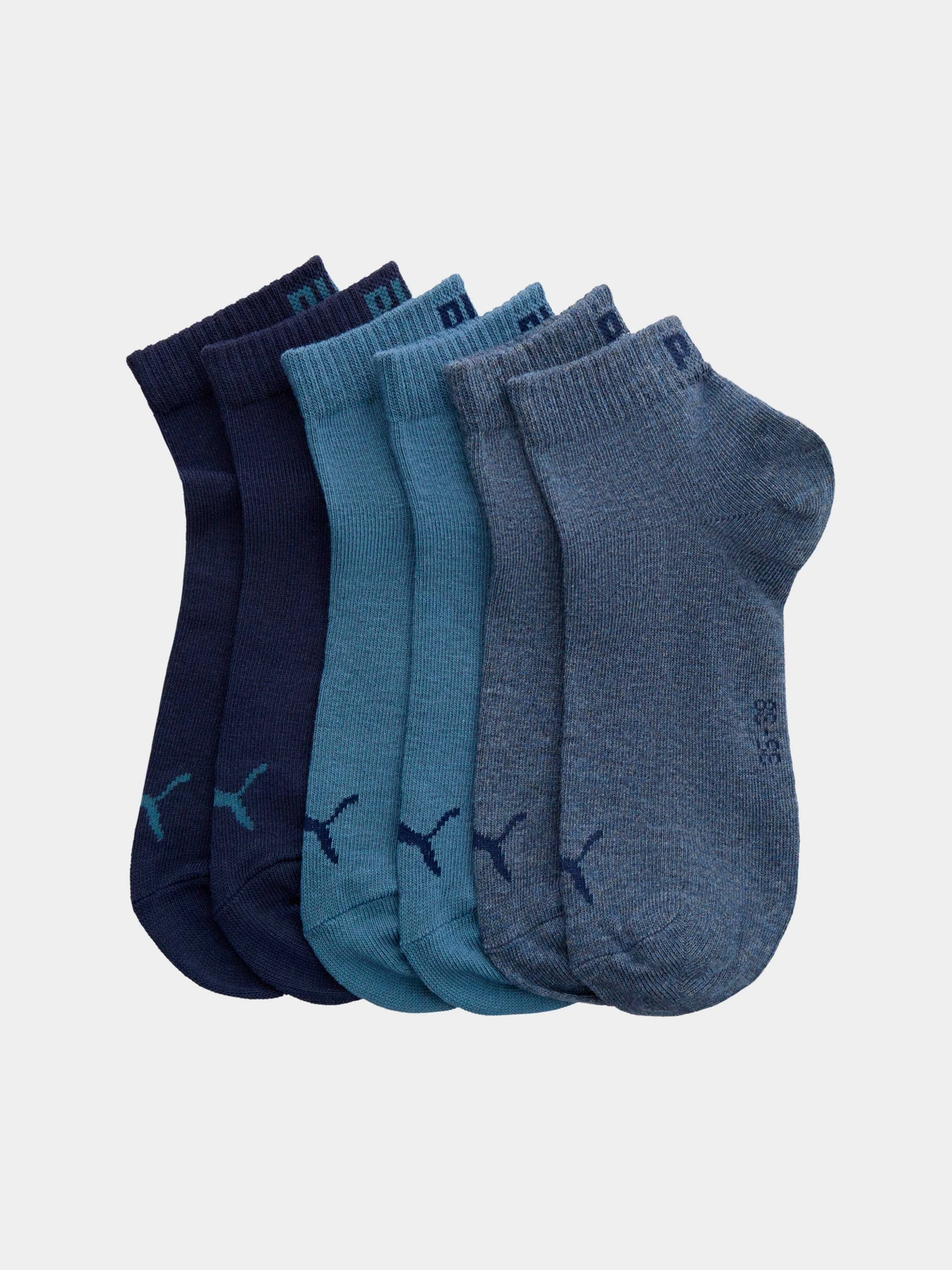Носки и гольфы PUMA Kids Plain Quarter 3p модель 938809 Носки и гольфы PUMA Kids Plain Quarter 3p модель 938809 Фото