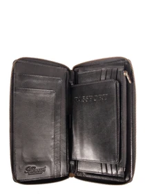 Гаманці Ashwood Leather модель TW01 BLACK Фото