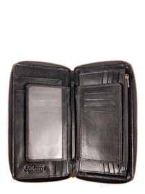 Гаманці Ashwood Leather модель TW01 BLACK Фото