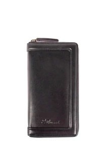 Гаманці Ashwood Leather модель TW01 BLACK Фото