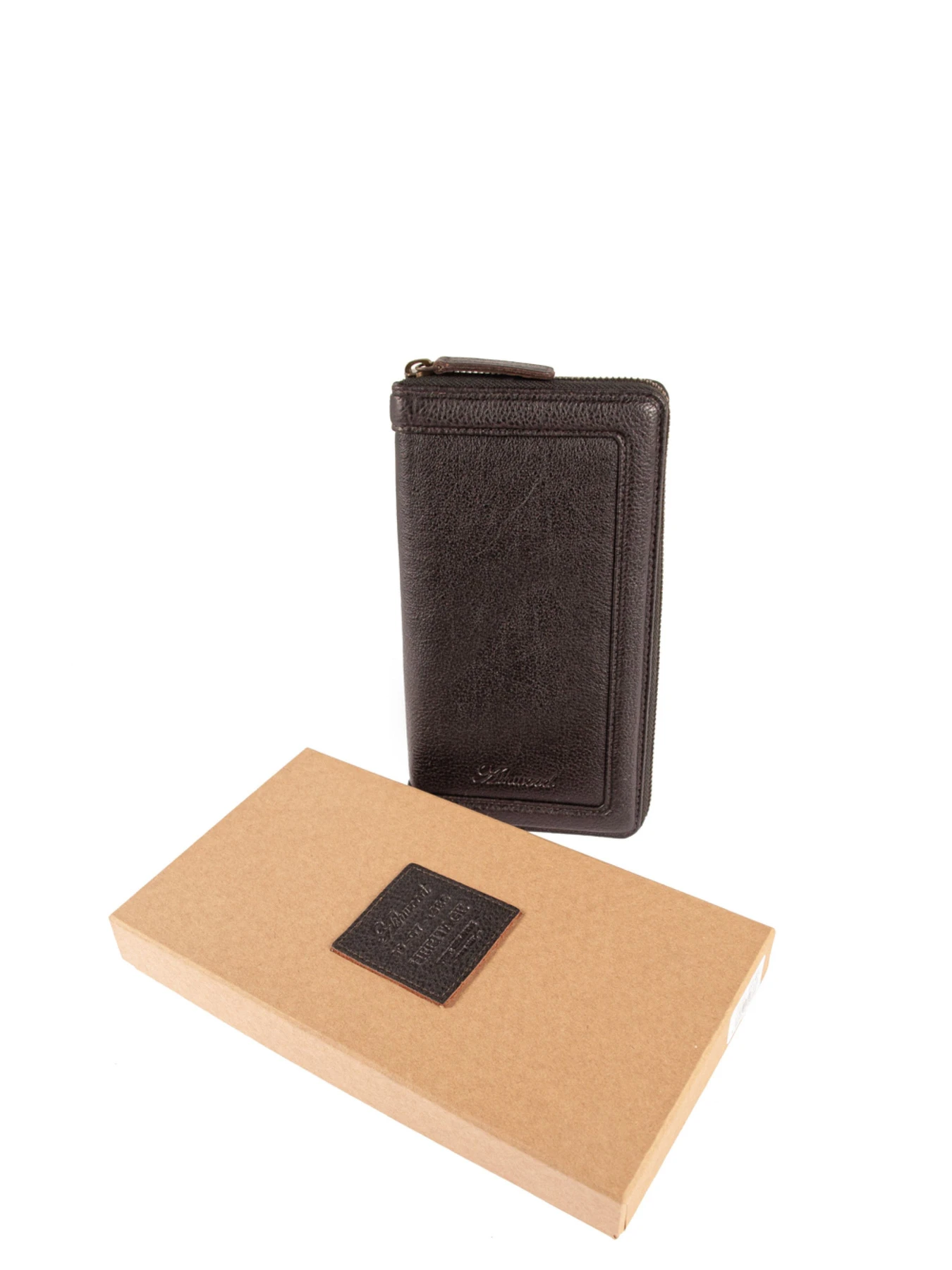 Кошельки Ashwood Leather модель TW01 BRN Фото