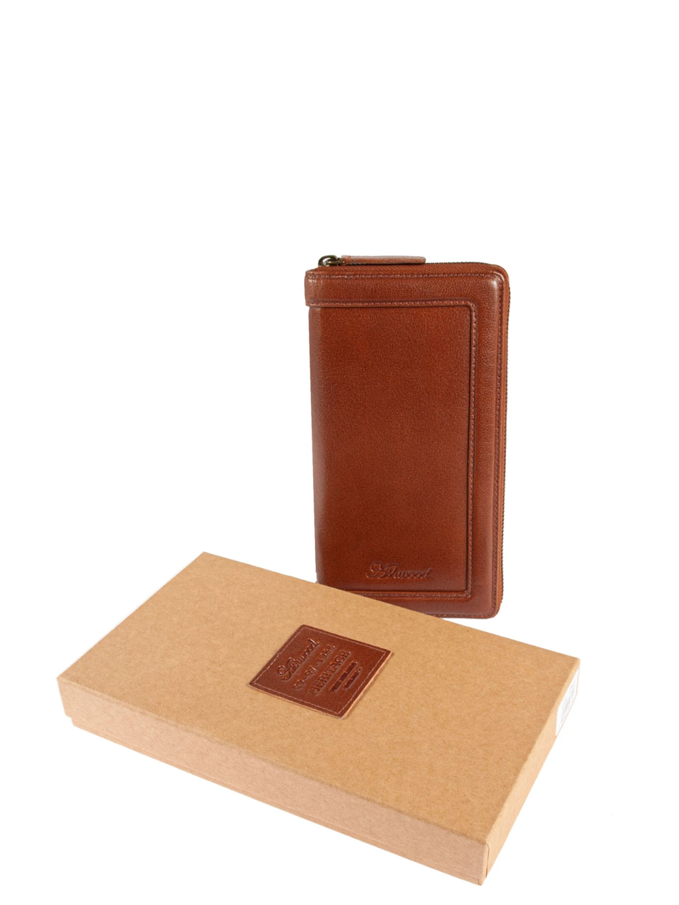 Кошельки Ashwood Leather модель TW01 CHESTNUT Кошельки Ashwood Leather модель TW01 CHESTNUT Фото