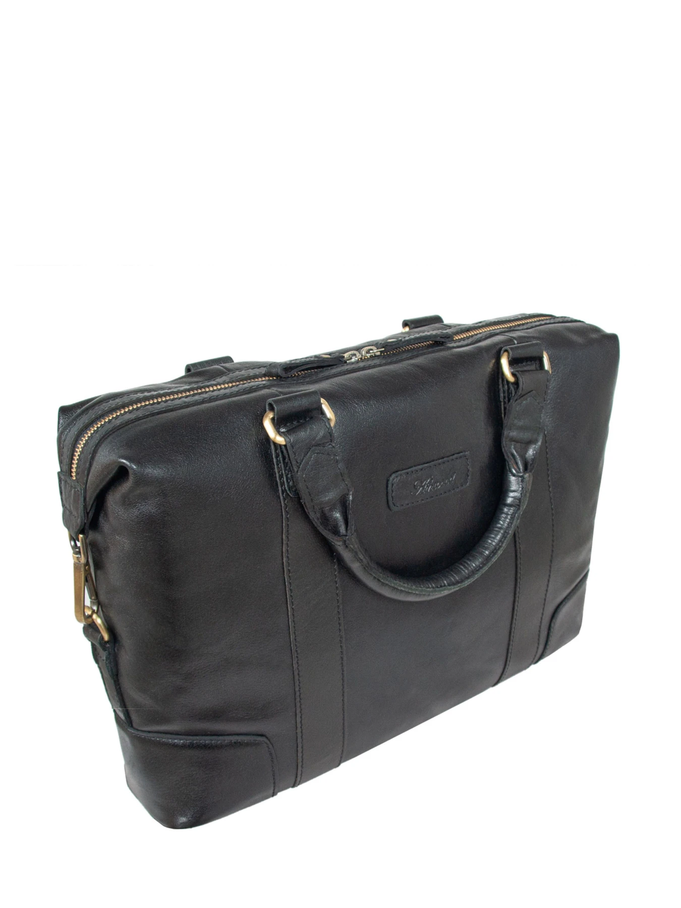 Сумки Ashwood Leather модель G34 BLACK Фото