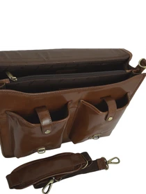 Сумки Ashwood Leather модель 8190 CHESTNUT Фото