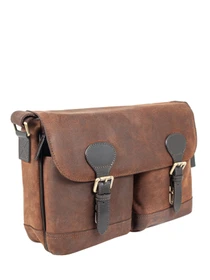 Сумки Ashwood Leather модель EDWARD OIL BRN Фото
