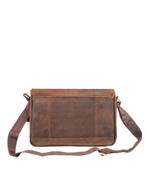 Сумки Ashwood Leather модель EDWARD OIL BRN Фото