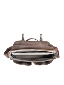 Сумки Ashwood Leather модель EDWARD OIL BRN Фото