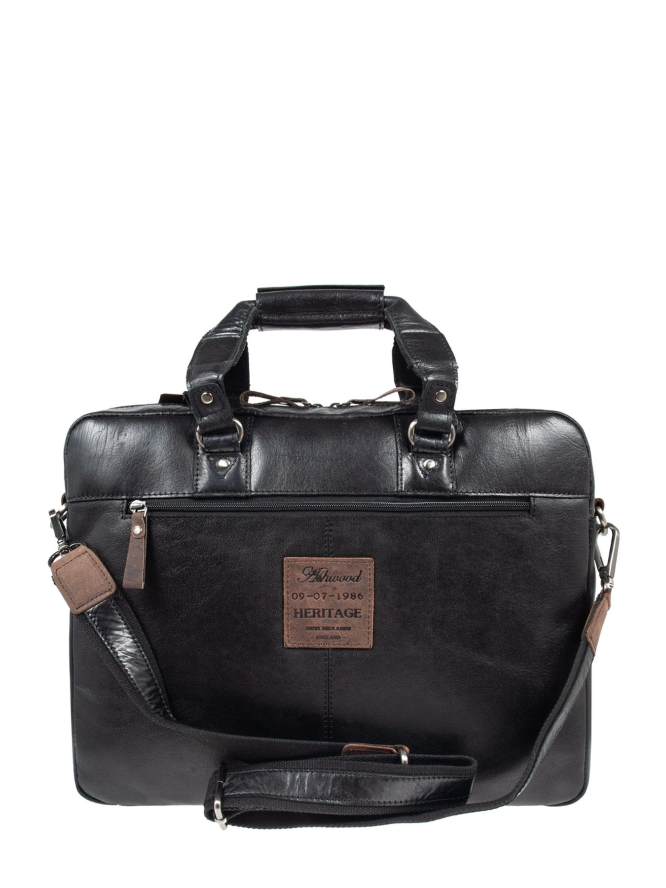 Сумки Ashwood Leather модель F83 BLACK/MUD Сумки Ashwood Leather модель F83 BLACK/MUD Фото