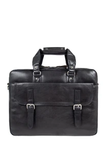 Сумки Ashwood Leather модель F83 BLACK/MUD Фото