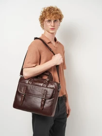 Сумки Ashwood Leather модель F83 BRANDY Фото