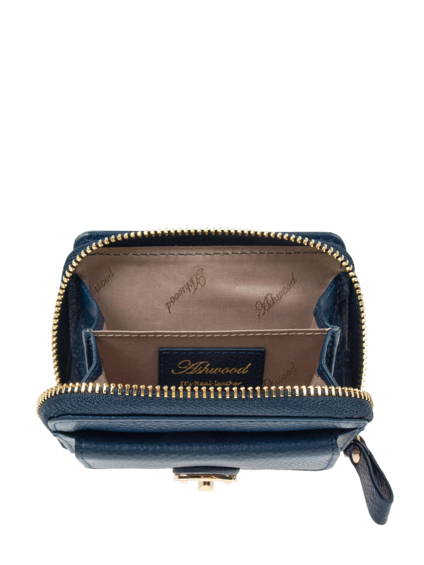Гаманці Ashwood Leather модель Y50 NAVY Гаманці Ashwood Leather модель Y50 NAVY Фото