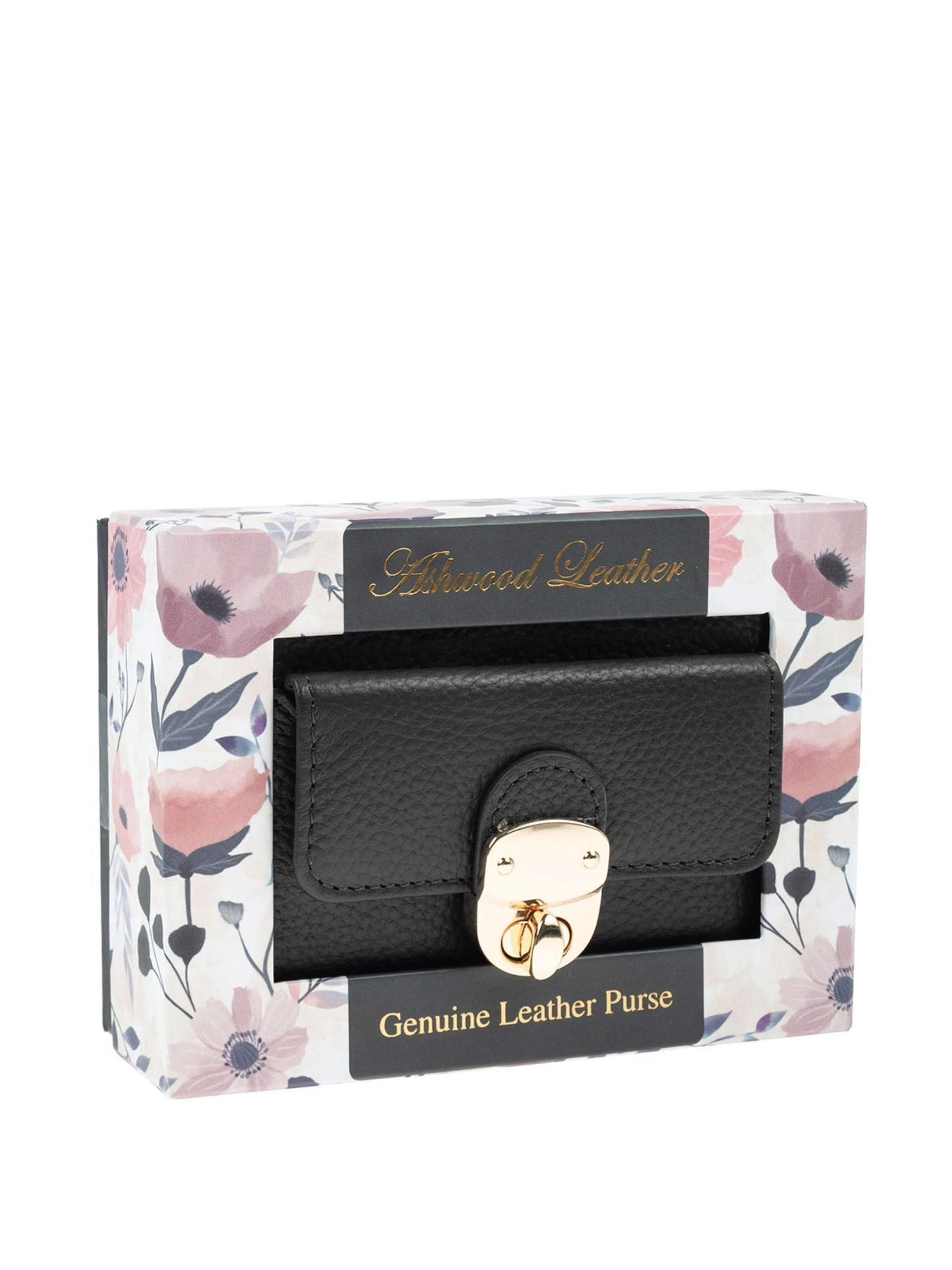 Гаманці Ashwood Leather модель Y50 BLACK Гаманці Ashwood Leather модель Y50 BLACK Фото