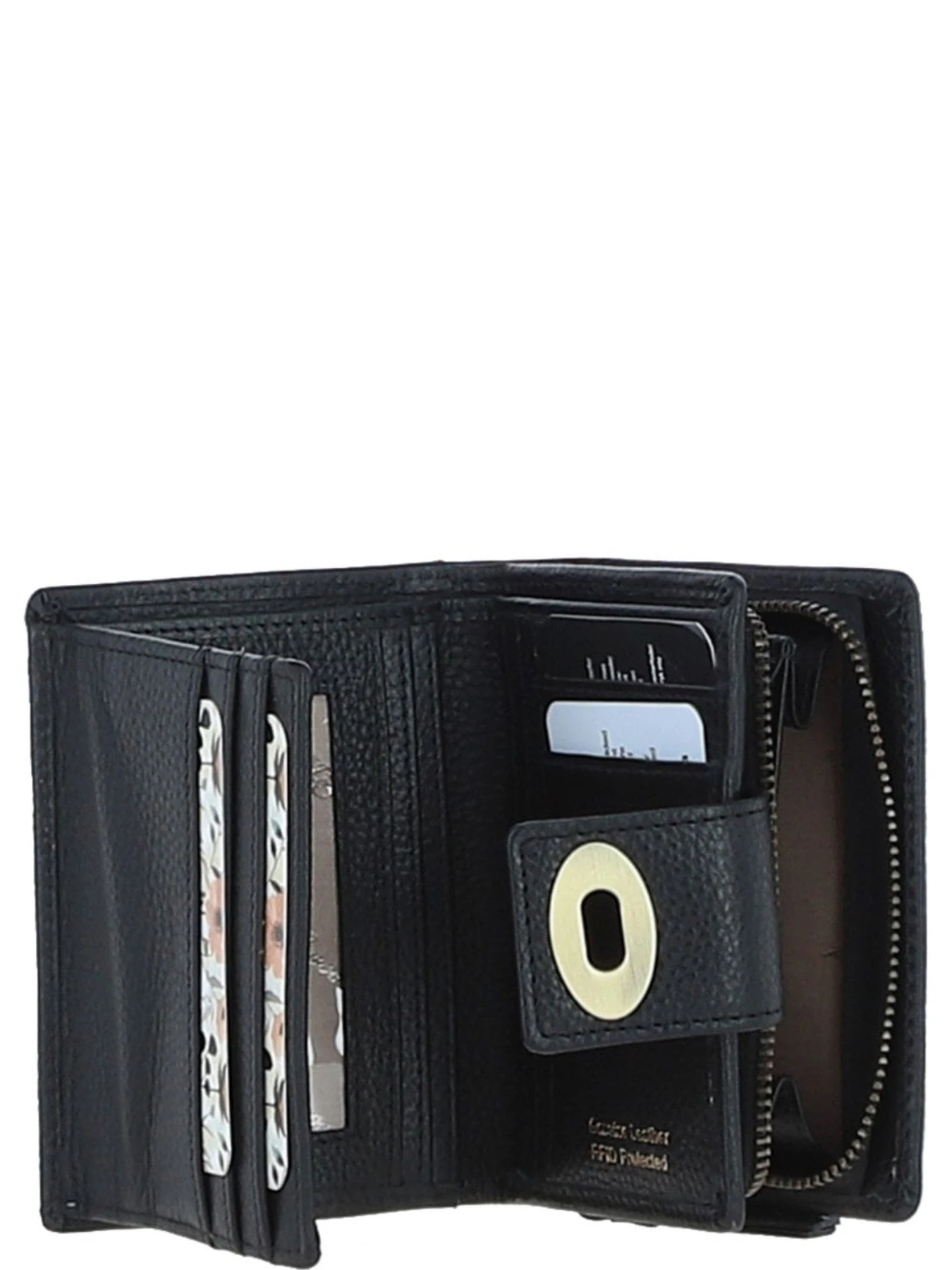 Кошельки Ashwood Leather модель Y60 BLK Кошельки Ashwood Leather модель Y60 BLK Фото