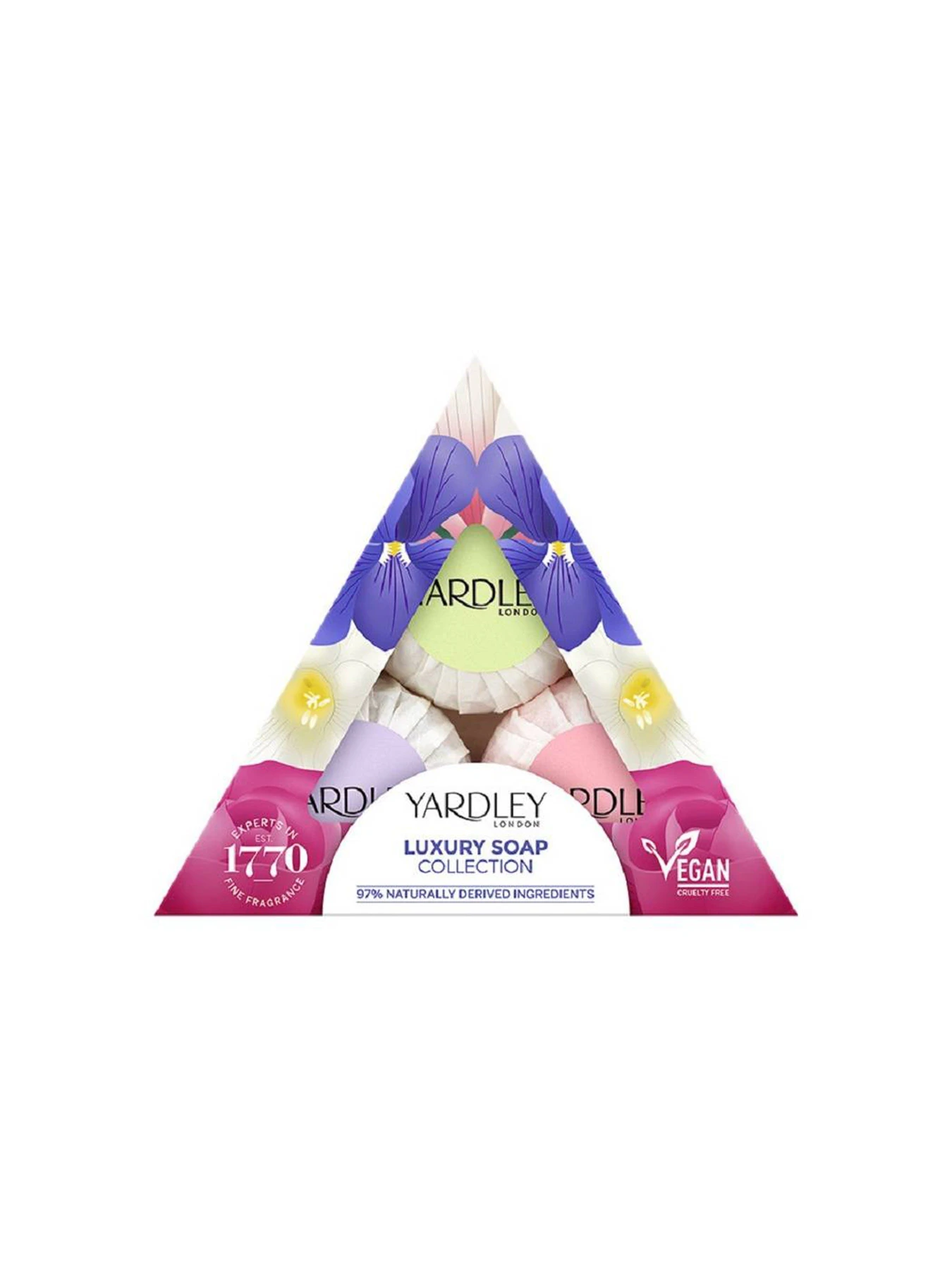 Набор мыла Luxury Soap Collection Yardley London модель 5056179303591 Набор мыла Luxury Soap Collection Yardley London модель 5056179303591 Фото