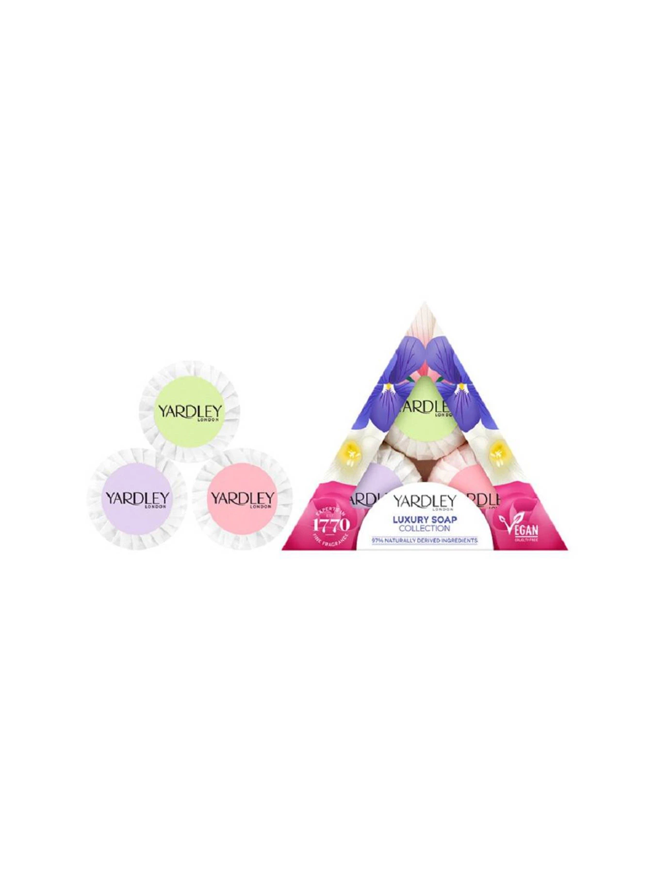 Набор мыла Luxury Soap Collection Yardley London модель 5056179303591 Набор мыла Luxury Soap Collection Yardley London модель 5056179303591 Фото