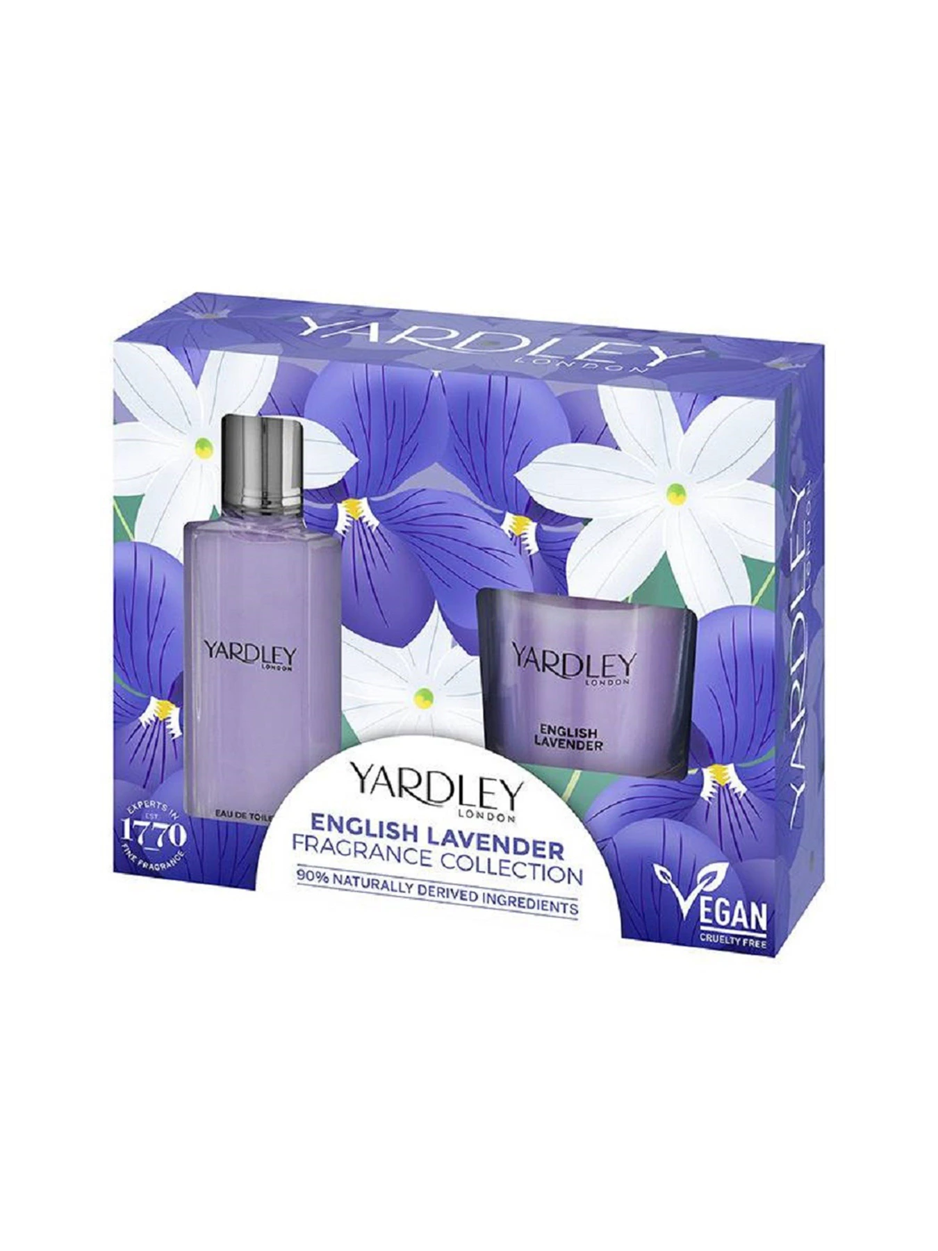 Набор Туалетная вода + Свеча ароматизированная Yardley London модель 5056179303683 Набор Туалетная вода + Свеча ароматизированная Yardley London модель 5056179303683 Фото