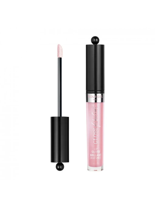 Блиск Для Губ З Ефектом Бальзаму Gloss Fabuleux №03 Rose Charismatic BOURJOIS модель 8000019656526 Фото