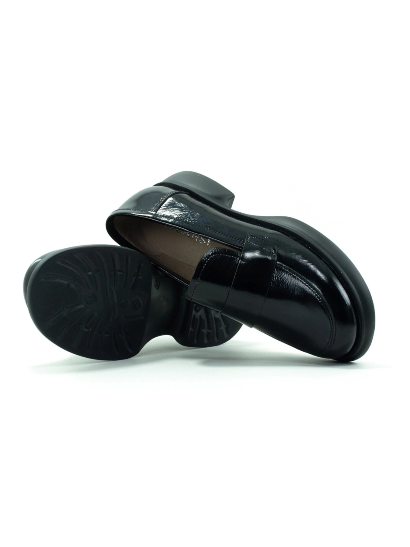 Туфли и лоферы VILANSI модель V8674 BLACK LAC Туфли и лоферы VILANSI модель V8674 BLACK LAC Фото