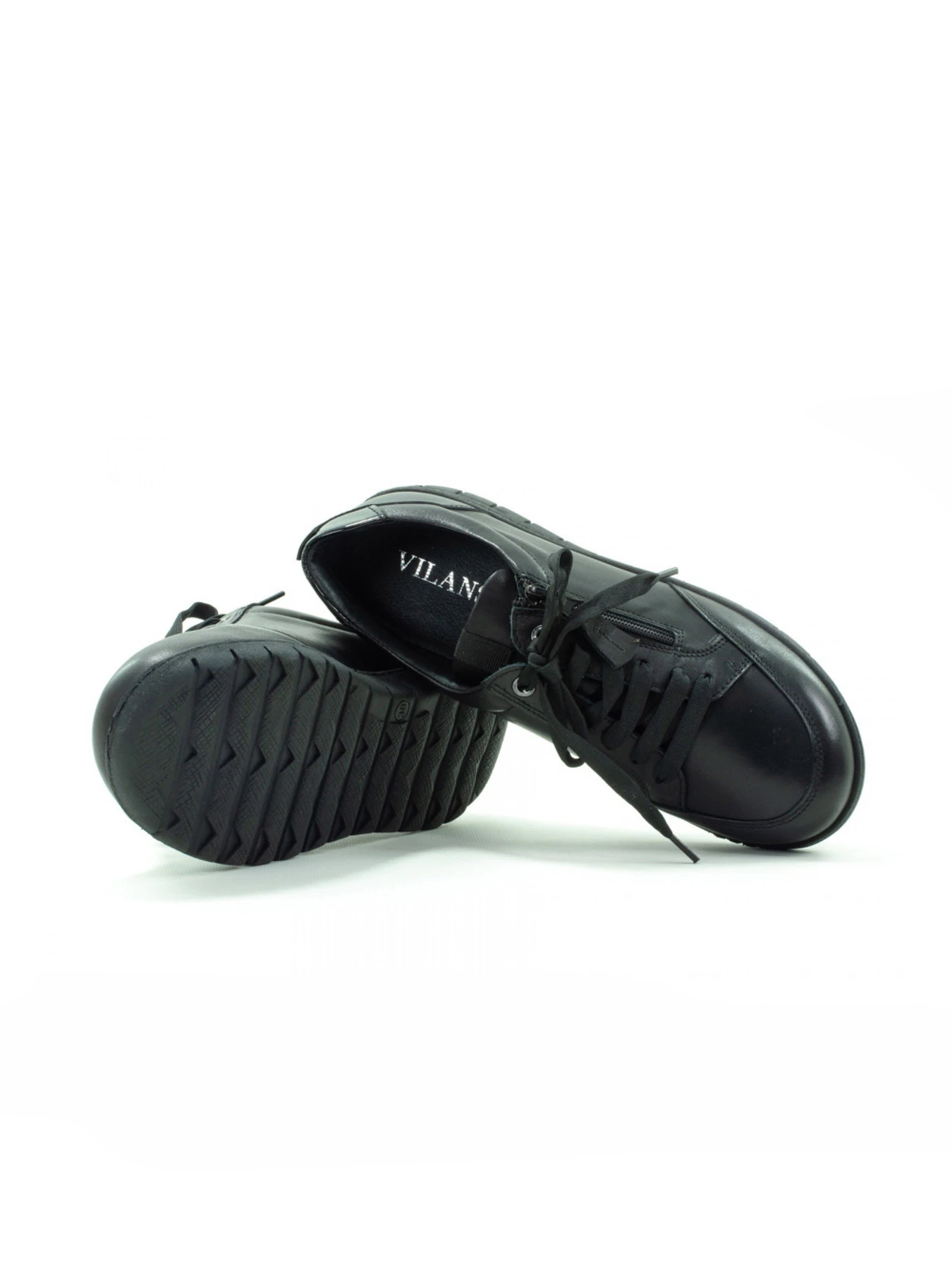 Туфли и лоферы VILANSI модель V8745 BLACK LEATHER Туфли и лоферы VILANSI модель V8745 BLACK LEATHER Фото