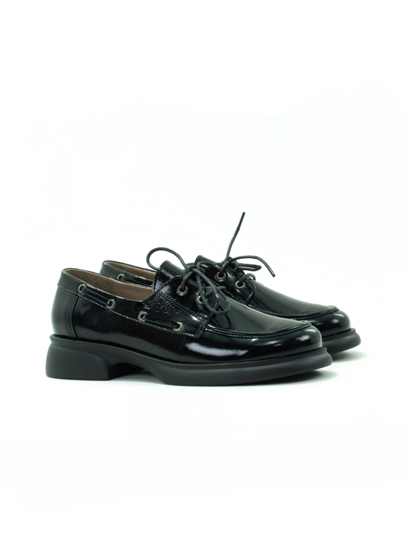 Туфли и лоферы VILANSI модель V8672 BLACK LACQUER Фото