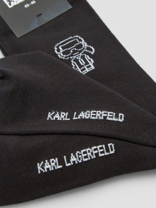 Karl Lagerfeld Шкарпетки колір чорний фото 3
